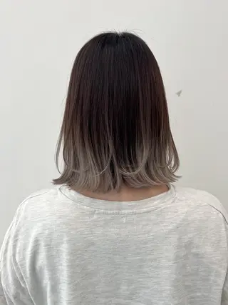 ロング カラー 【公式】amble luxe池袋東口💛のヘアスタイル