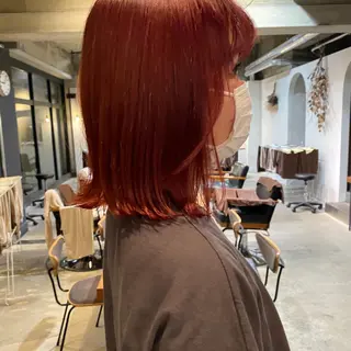 カラー natsune /レイヤーカットのヘアスタイル