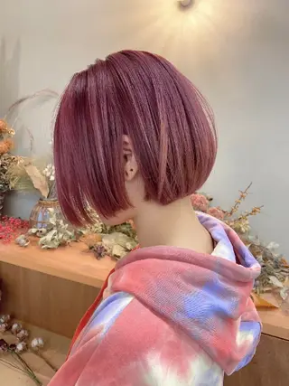 カラー 🌸花屋併設🌸石垣 友基のヘアスタイル