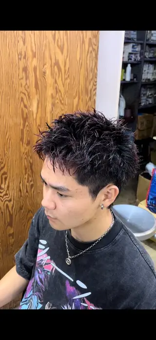 ショート men'sClub 奏のヘアスタイル
