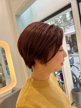 ショート カラー 河原町/艶髪/西田 晴香のその他イメージ