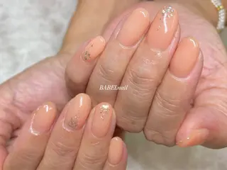 ネイル BABELバベル所属・江戸川橋✨BABEL 【バベル】大人可愛いのネイルデザイン