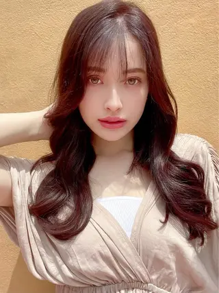 ロング パーマ Lond leglise 立川所属・🥝似合わせ小顔 ボブ🌏shioのヘアスタイル