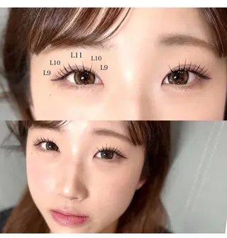 マツエク・マツパ 【パリジェンヌ&マツエク専門店】Lucky U 新小岩店所属・新小岩パリジェンヌ マツエク専門店のマツエク・マツパデザイン