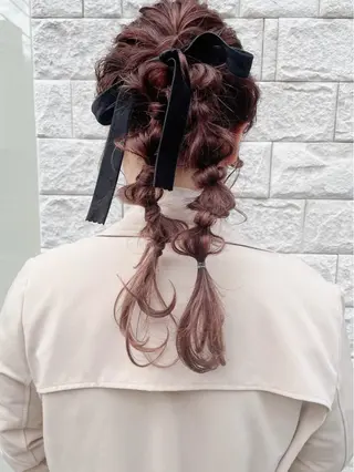 ヘアアレンジ 【ボブ/個室サロン】 癒し空間mimuraのヘアスタイル