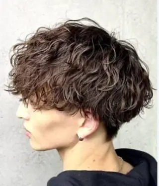 ショート パーマ メンズ HAIRatelier Libre所属・佐藤 ゆうきのエステ・リラクイメージ