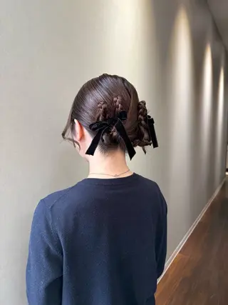 ロング ヘアアレンジ 福岡ヘアセット/ 髪質改善/ayaneのヘアスタイル