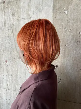 ミディアム パーマ特化美容師 mikuのヘアスタイル