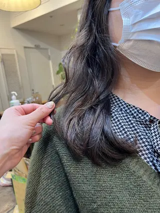 パーマ 東　茉央/コテ巻き パーマ🧸銀座のヘアスタイル
