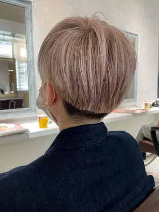 ショート カラー メンズ ［パサつき改善］＊ 髪質改善ケアサロン＊のヘアスタイル