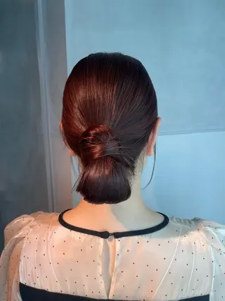 ヘアアレンジ charm《銀座》 ヘアセット/縮毛矯正のヘアスタイル
