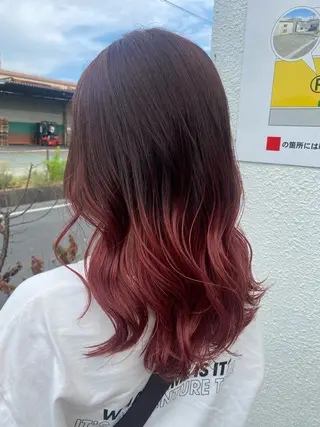 セミロング YUIMARL岡山店 MIRAIのヘアスタイル