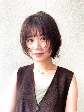 ショート カラー ハイトーン/ウルフ/ レイヤー/Asukaのヘアスタイル