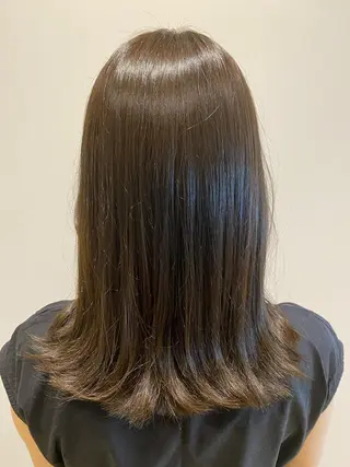 セミロング カラー 艶髪🌿美髪 大塚礼乃【西荻窪】のヘアスタイル