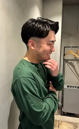 メンズ ロエ平尾山荘所属・大人ショート/メンズ /平尾/薬院/綜一郎のヘアスタイル