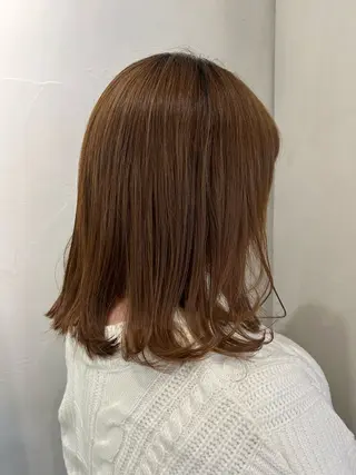ミディアム カラー IT by ALBUMあいりのヘアスタイル