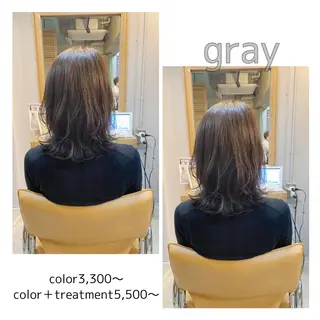 カラー 🌈艶カラーリスト 🌈井原円袈🌈のヘアスタイル