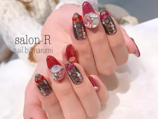 ネイル Re Pearl～コーディネートサロン～ 市駅前店所属・NARUMI HYODOのネイルデザイン