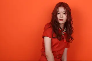 ロング カラー デザインカラー🌈 高木リョウのヘアスタイル