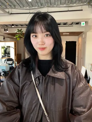 ミディアム カラー iroha/ n.w.h🎀のヘアスタイル