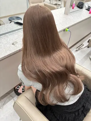 カラー 🎀艶髪×ハイトーン Harusa🎀のヘアスタイル