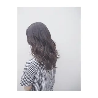 ロング カラー 永岡 鉄平のヘアスタイル