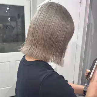 ミディアム カラー magico 下北沢のヘアスタイル