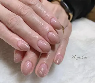 ネイル うる艶♡透明感ネイル Rirashiaのネイルデザイン