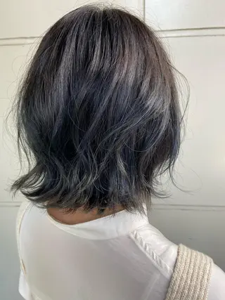 ショート カラー GO TODAY所属・ハイトーン/小顔 カット/Ayumuのヘアスタイル