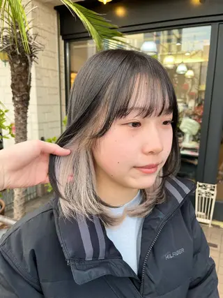 ミディアム カラー AKALA HAIR所属・AKALA HAIR 西宮店 Juriのヘアスタイル