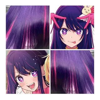 セミロング カラー GARU-ガル-所属・TSUNO🦖 派手髪/オタク美容師のヘアスタイル