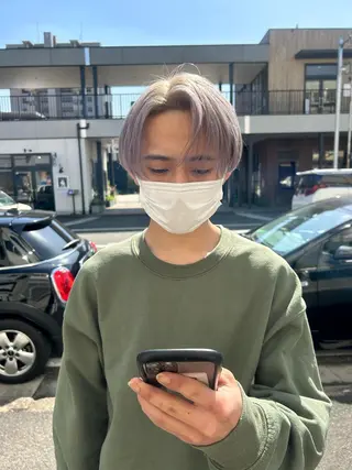 ショート 問屋町chapter 日笠快生のヘアスタイル