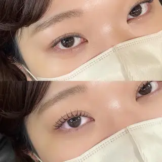 ミディアム カラー パーマ ヘアアレンジ ネイル マツエク・マツパ アイブロウ LEDマツエク マツパ撮影モデル募集のマツエク・マツパデザイン