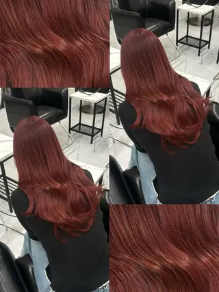 カラー fudge所属・MaisonHALU 松浦光咲のヘアスタイル