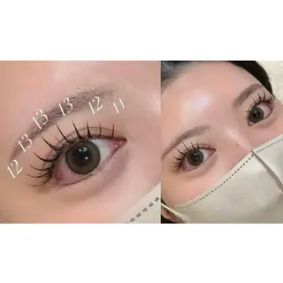 マツエク・マツパ AILEEN *のマツエク・マツパデザイン