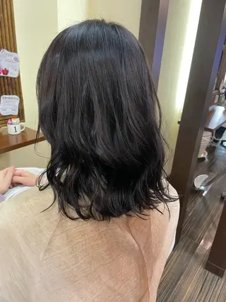ミディアム カラー 高取 大将のヘアスタイル