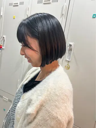 ショート カラー 🐻‍❄️森山愛結美 🤍N°uairoのヘアスタイル