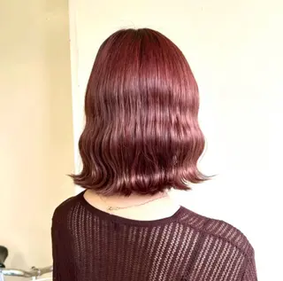 ミディアム カラー カシェリタ🌛 ハルナのヘアスタイル