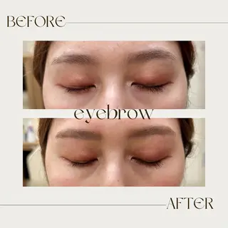 アイブロウ ハイトーン/暖色/ 眉/メイク/Rinaのヘアスタイル