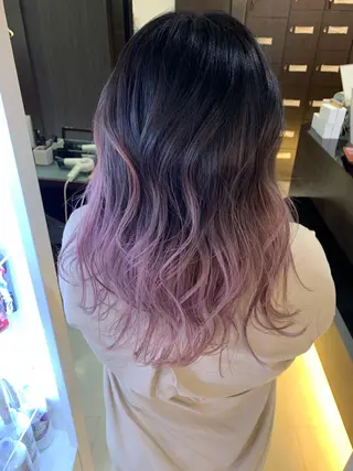 ミディアム カラー ✂️大門 巧✂️ LAFF難波店のヘアスタイル