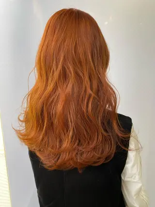 ロング カラー 🎀taro ブリーチなしカラーのヘアスタイル