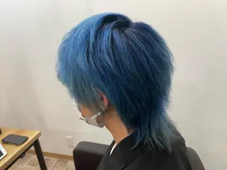 ショート SALOWIN心斎橋Suite店所属・ブリーチ毛にもできる 縮毛矯正|鷹司郎のヘアスタイル