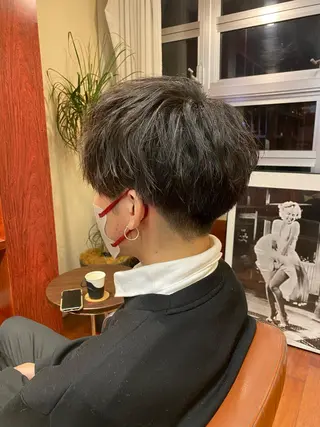 ショート メンズ mulum所属・オタク美容師🎮 AKARIのヘアスタイル
