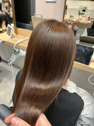 ロング 百瀬 友香のヘアスタイル