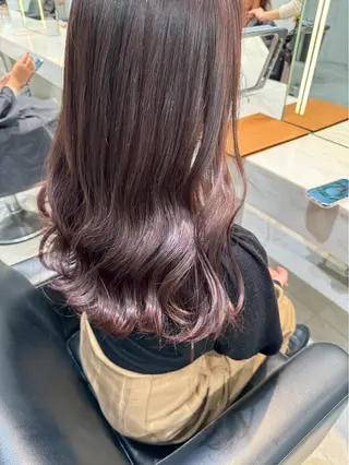 ロング Nagi /艶カラー /ヘアメ/men'sのヘアスタイル