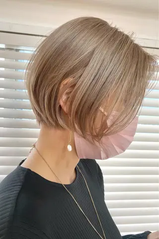 ショート カラー 🍃ショートヘア🍃 北林春樹のヘアスタイル