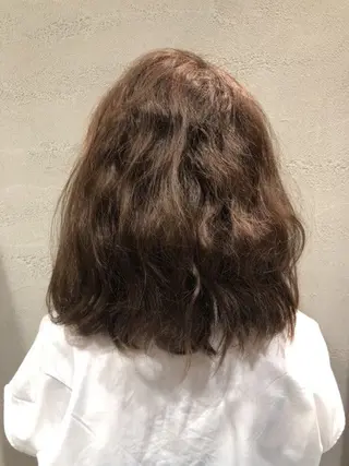 ミディアム amber  池袋所属・大木 唯月のヘアスタイル
