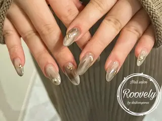 ネイル Nail salon Roovely 代官山店【ネイルサロンルブリー】所属・roovely Rumi/ニュアンスのネイルデザイン