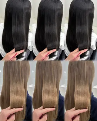 ロング 冨木 雄斗のヘアスタイル