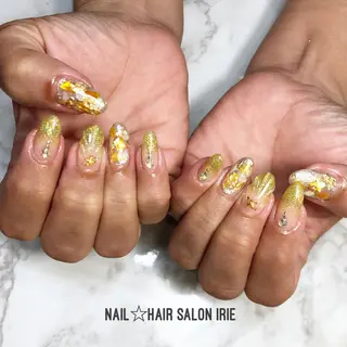 ネイル Hair salon Irie所属・與儀 知佳のネイルデザイン